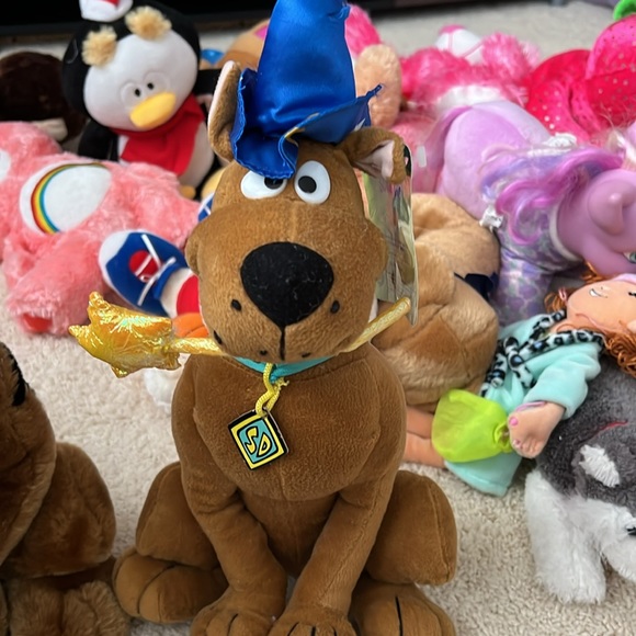 Set of 2 Scooby Doo Stuffed Toy - New - Picture 3 of 10